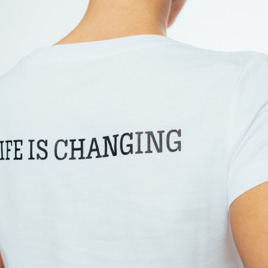 T-Shirt "Life is changing"